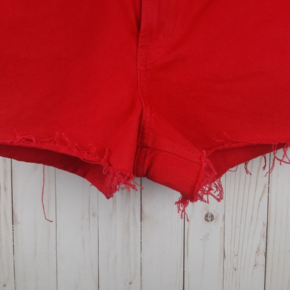 Lucky Brand Crimson Red Mid Rise Denim - Picture 4 of 8